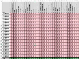 2023 KS2 SPAG SATs - Gap Analysis Spreadsheet (Year 6)