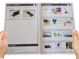GCSE D&T Product Design Retrieval Revision Activity Booklet