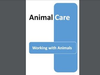 Entry Level Animal Care - Agored Cymru