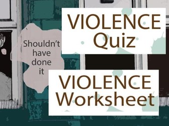Violence and Teen Dating Quiz and Worksheet (UK)