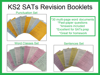 KS2 SATs Revision Booklets (SPAG)