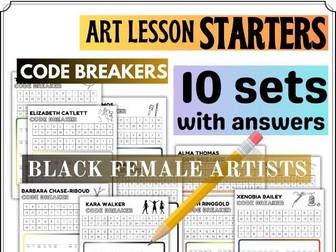 BLACK FEMALE ARTISTS - 10 Code breakers