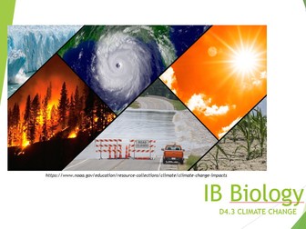 IB Biology 2025 syllabus Topic D4.3