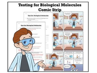 Testing for Biological Molecules - Comic