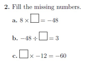 Multiplying and dividing integers worksheets (with answers) | Teaching