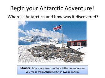 KS2 / KS3 Geography: Antarctica bundle