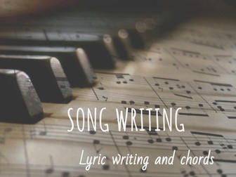 Music Song Writing - Advanced