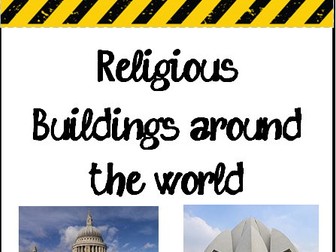 Religious buildings construction cards