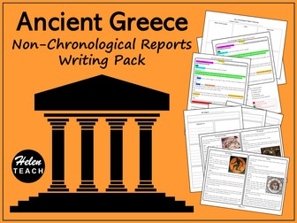 Ancient Greek Monsters Example Non-Chronological Report Text Pack