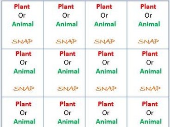 Animal or Plant SNAP