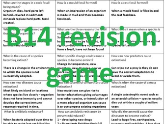 AQA GCSE Combined Science B14 revision game