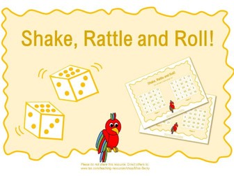 Shake, Rattle and Roll! (Times Tables Game)