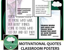 Motivational Quote Posters Colour X50 Great Range Of Motivational