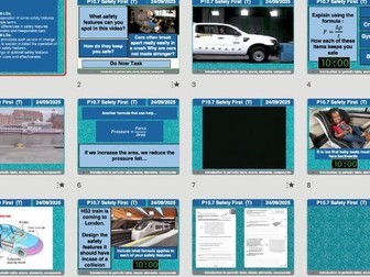 P10.7 Safety First | AQA GCSE Physics (Triple) 2025 | Fully Editable Lesson