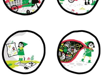 Robin Hood by Bethan Woollvin Cut and Stick Sequencing activity