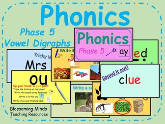 Phonics Phase 5 - The 'ue' Sound 