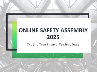 "Think Before You Click: Staying Safe Online" – Online Safety Assembly 2025 (E-Safety)