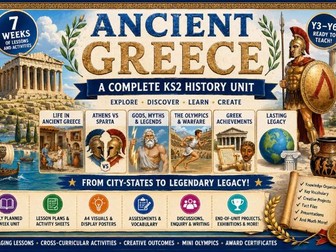 Ancient Greece KS2 Complete Topic Pack