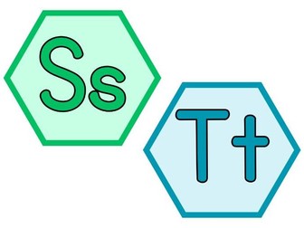 Rainbow  Alphabet Display