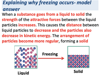 AQA Particle Model of Matter | Teaching Resources