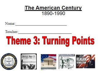 THE AMERICAN CENTURY c.1890-1990 Civil Rights Revision - turning points