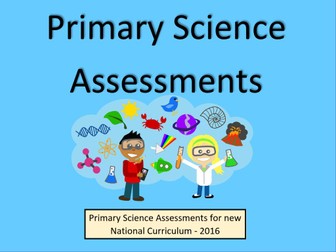 Primary Science Assessments and Tracking