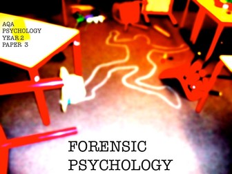 AQA Forensic Psychology Offender Profiling: Top-Down & Bottom-Up