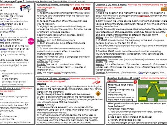 GCSE English Language Paper 1 KO