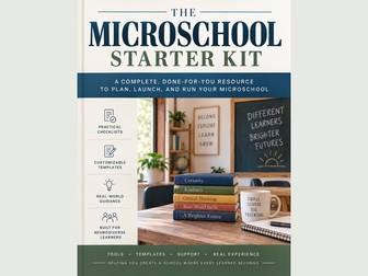 Microschool Starter Kit | Small School & Alternative Learning Centre Startup Tools