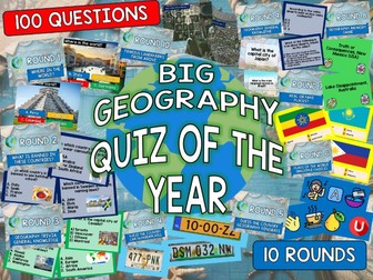 BIG GEOGRAPHY QUIZ 2025