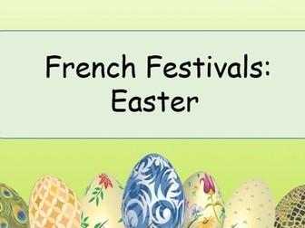 Easter Traditions in France