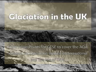 Glaciation in the UK