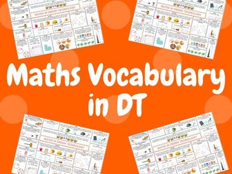 Maths Vocabulary in Design Technology (DT)