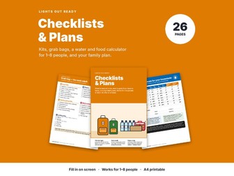 Emergency Planning Life Skills Pack KS3-KS5