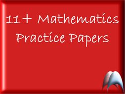6 x Maths 11+ Practice papers