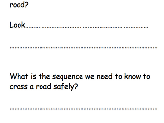 Road Safety Comprehension Questions