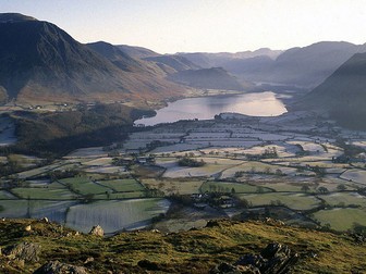 AQA GCSE Geography Glacial Landscape in UK -Lake District, Erosional and Depositional Features