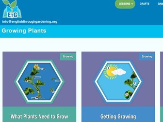 EAL English Through Gardening - Growing Plants