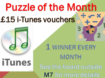 Puzzle of the month competition