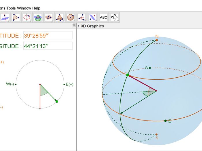 GPS Coordinates (Geogebra) | Teaching Resources