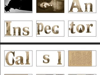 An Inspector Calls Display