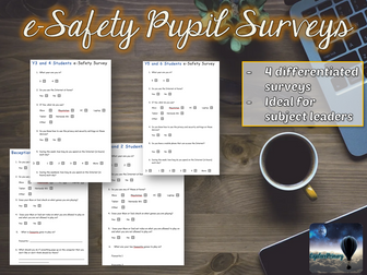 Primary Pupil e-Safety Surveys