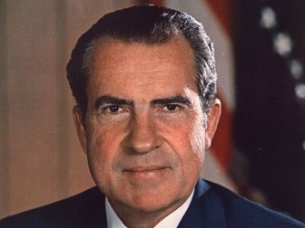 Nixon foreign policy card sort - A-level history.