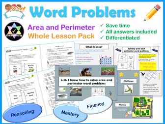 Area and Perimeter PPT & Word Problems