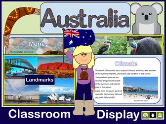 Australia Classroom Display Pack KS2