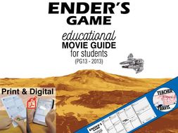 ender s game movie guide pg13 2013 by travis82 teaching