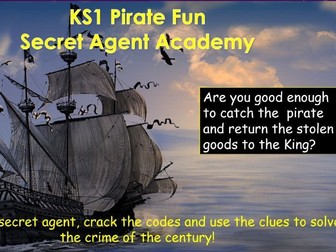 Pirate themed Secret Agents KS1