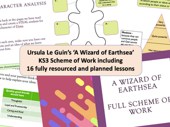 A Wizard of Earthsea - Full Scheme of Work