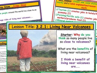 WJEC GCSE Theme 3: Tectonics: Lesson 7: Living Near Volcanoes