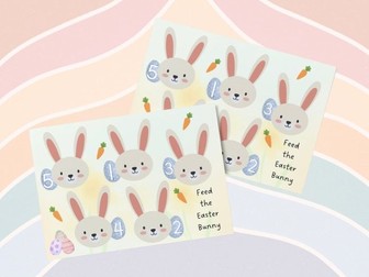 Easter - Feed the Easter Bunny 1-10